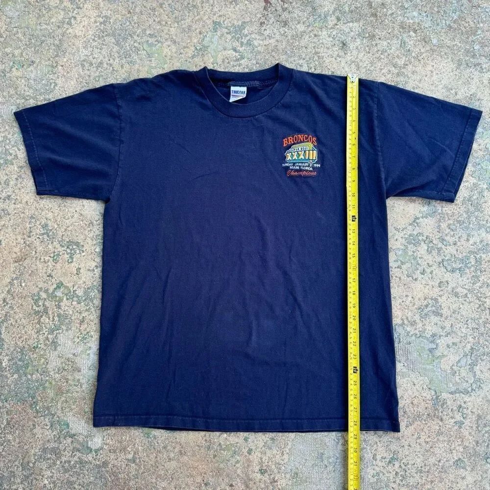 1999 NFL Super Bowl Champions Denver Broncos Vintage Shirt